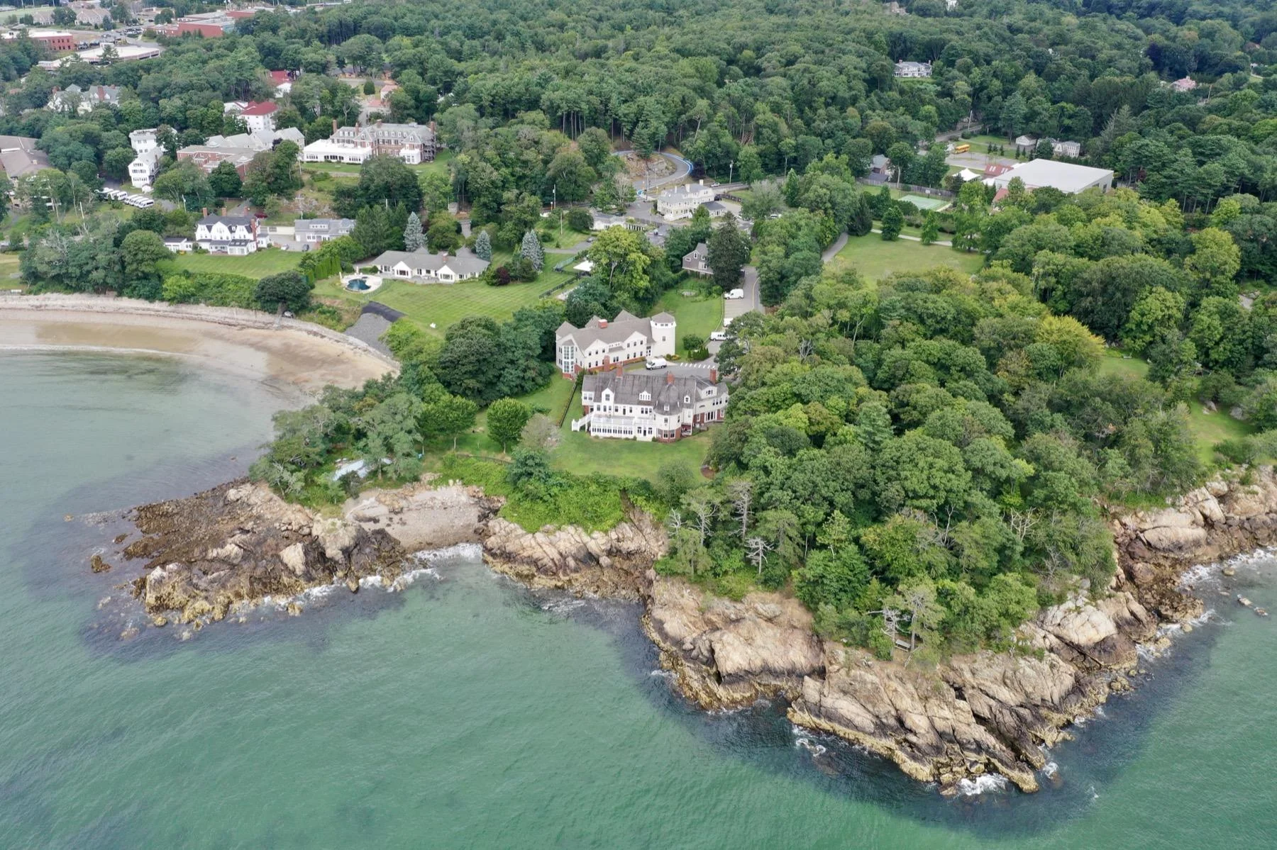 Landmark campus coastline