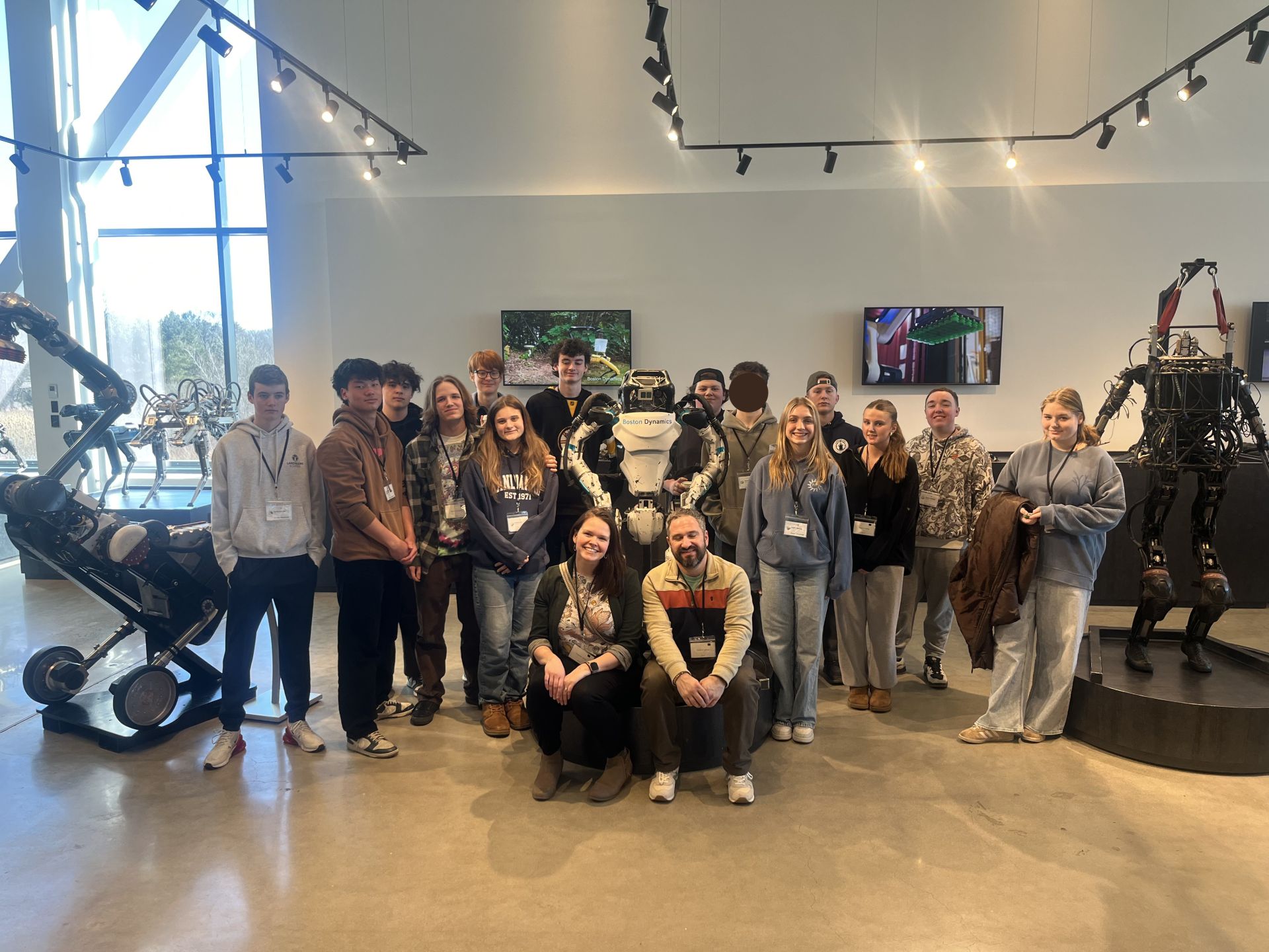 Landmark Math Students Explore Robotics at Boston Dynamics