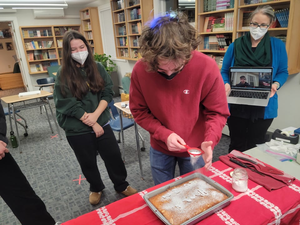 InterCultural Club's New Year's Cake