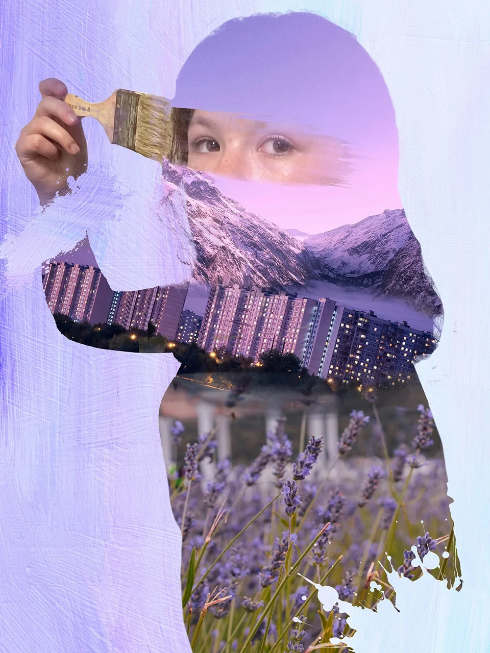 self-portrait digital art