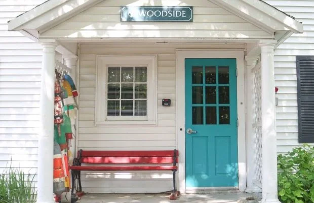 Woodside dorm entrance