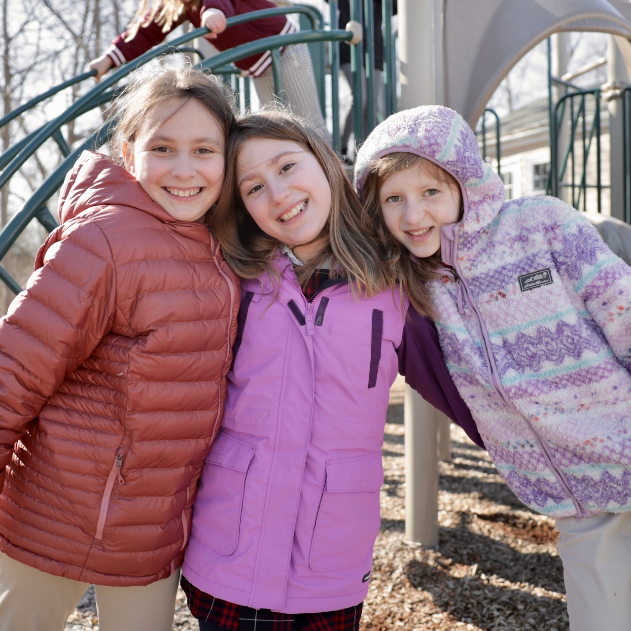 girls on playground