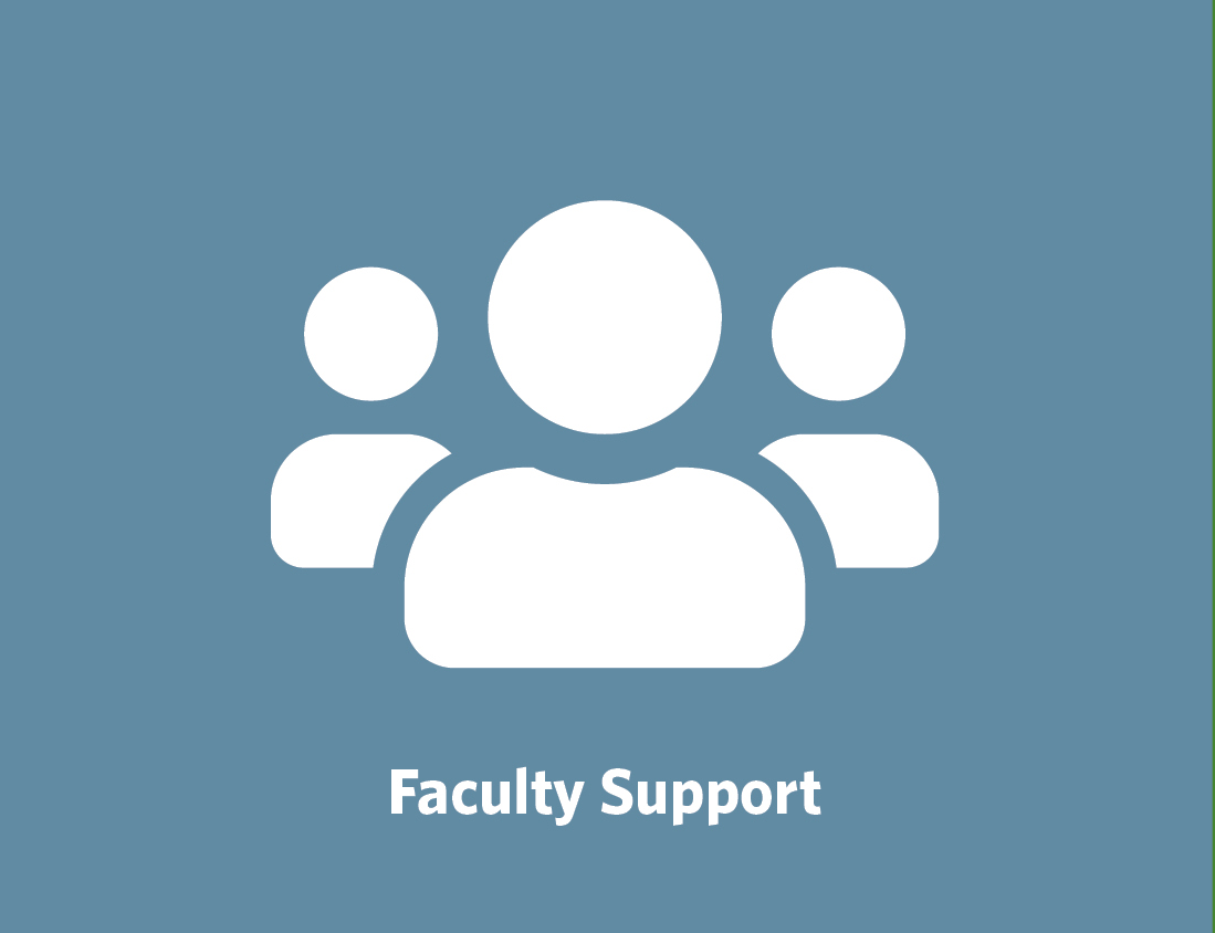 Faculty Support graphic