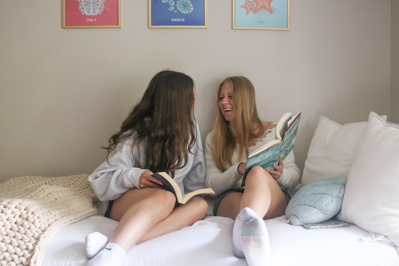 boarding program girls dorm books