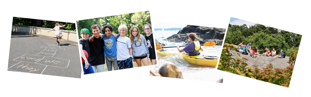summer photo collage