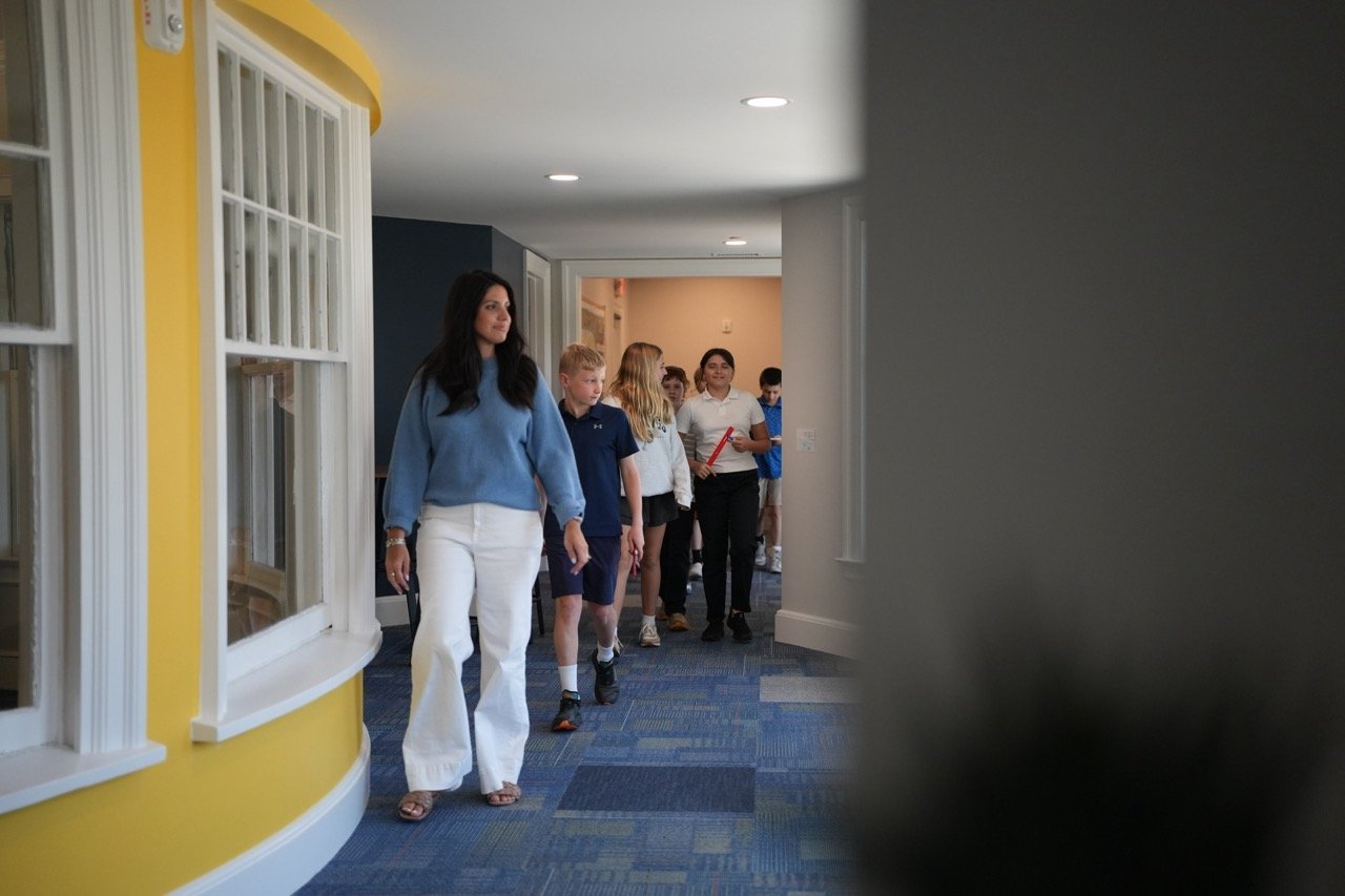 New Hallway Connecting to New Classrooms
