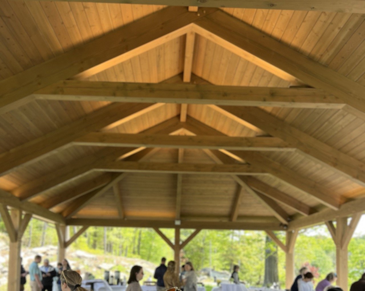 New Pavilion on Alexander Lawn
