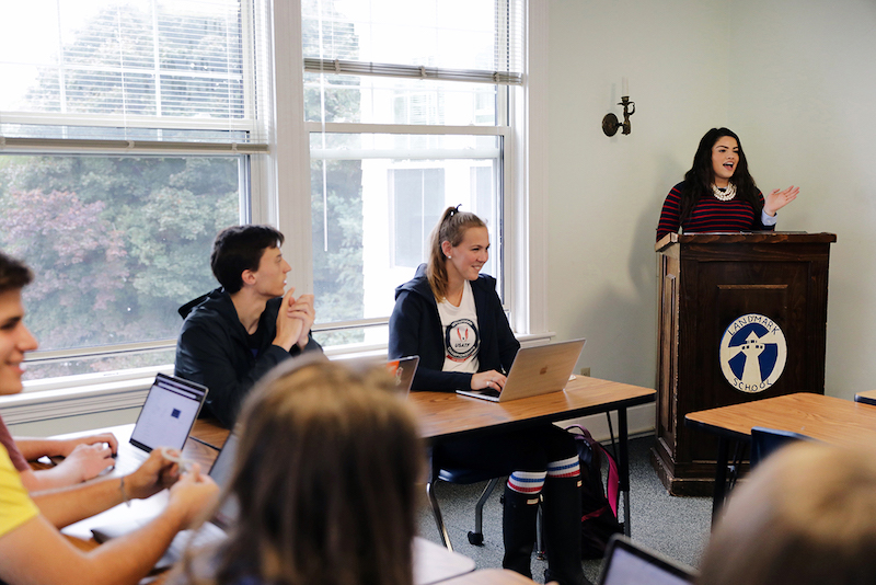 landmark high school student advocates presentation