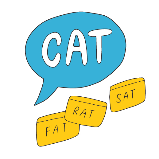 illustration of a speech bubble saying