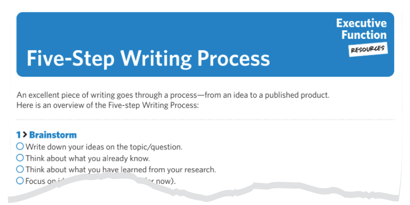 Five-Step Writing Process
