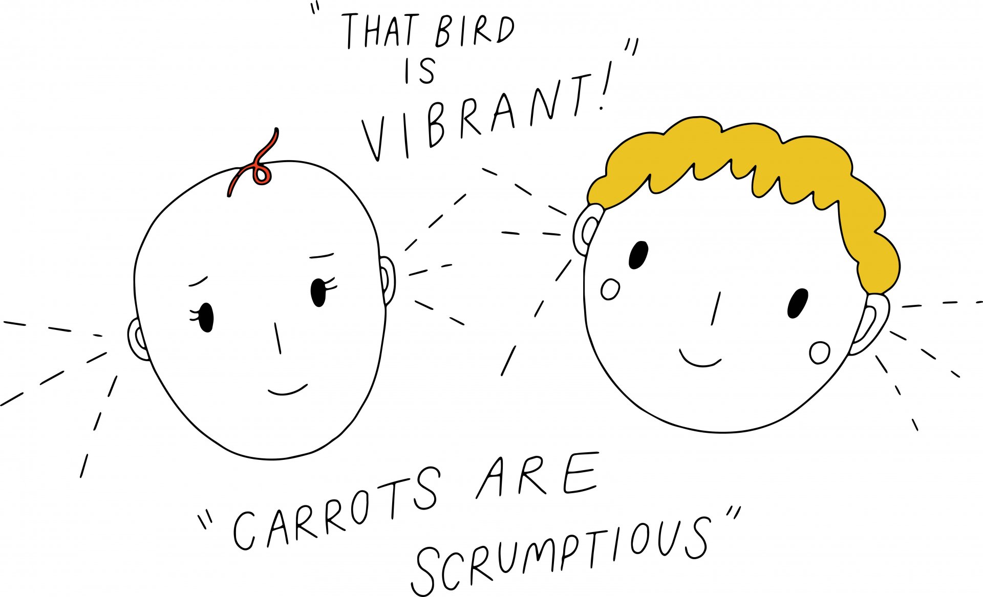 Illustration of babies