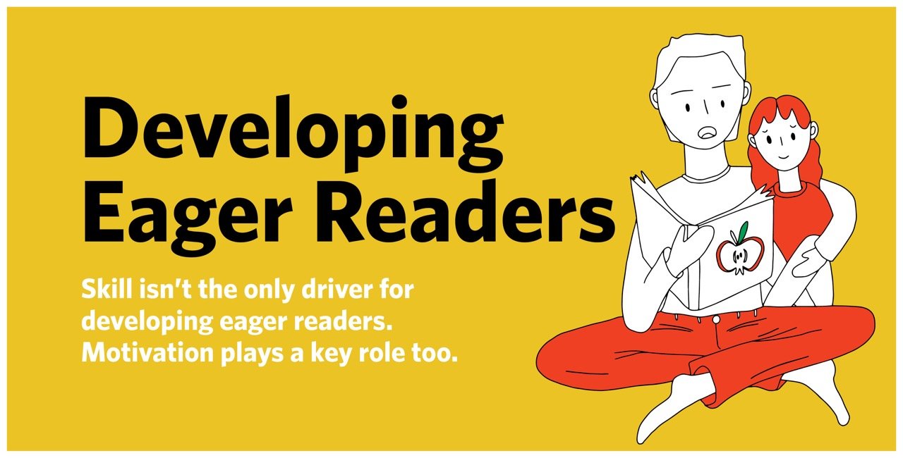 developing eager readers parent reading to child