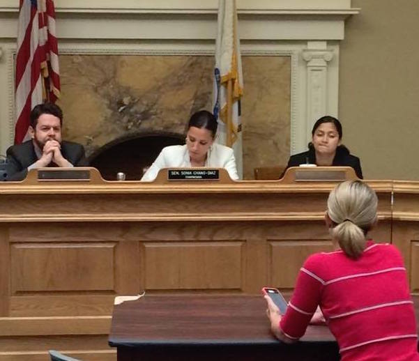 women in courtroom