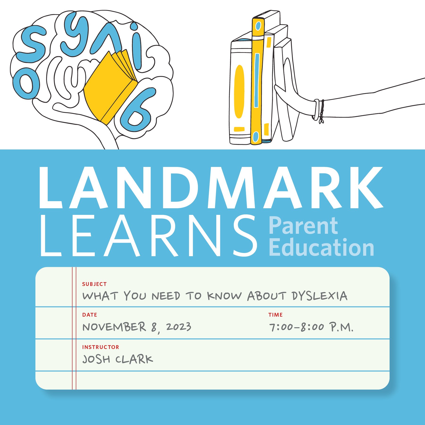 Landmark Learns Dyslexia Webinar