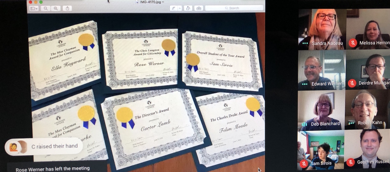landmark elementary school awards