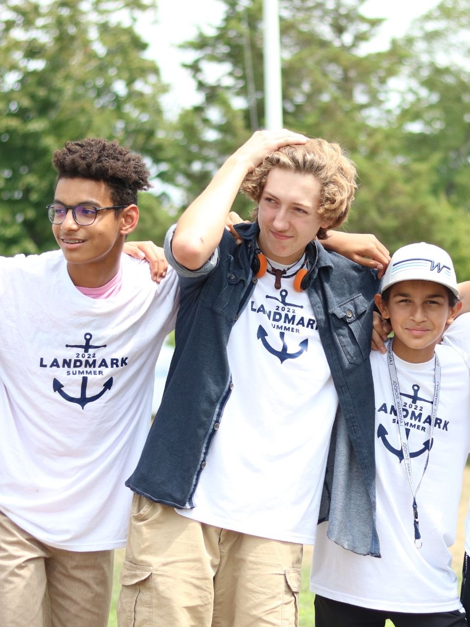 teens at landmark summer program