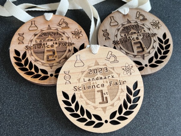 science fair 2023 medallions