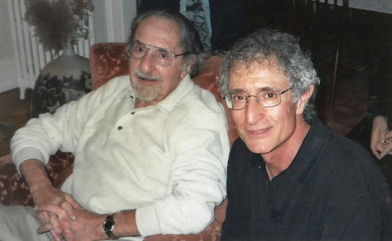Bob Broudo and his father, David Broudo