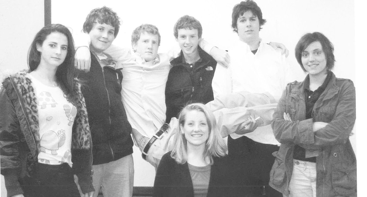 Spencer with Landmark friends in 2008