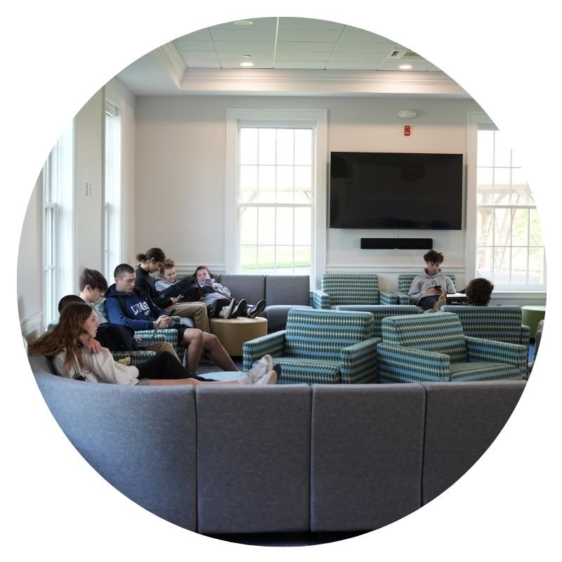 student lounge hangout space