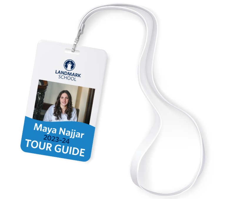 Maya tour guide lanyard