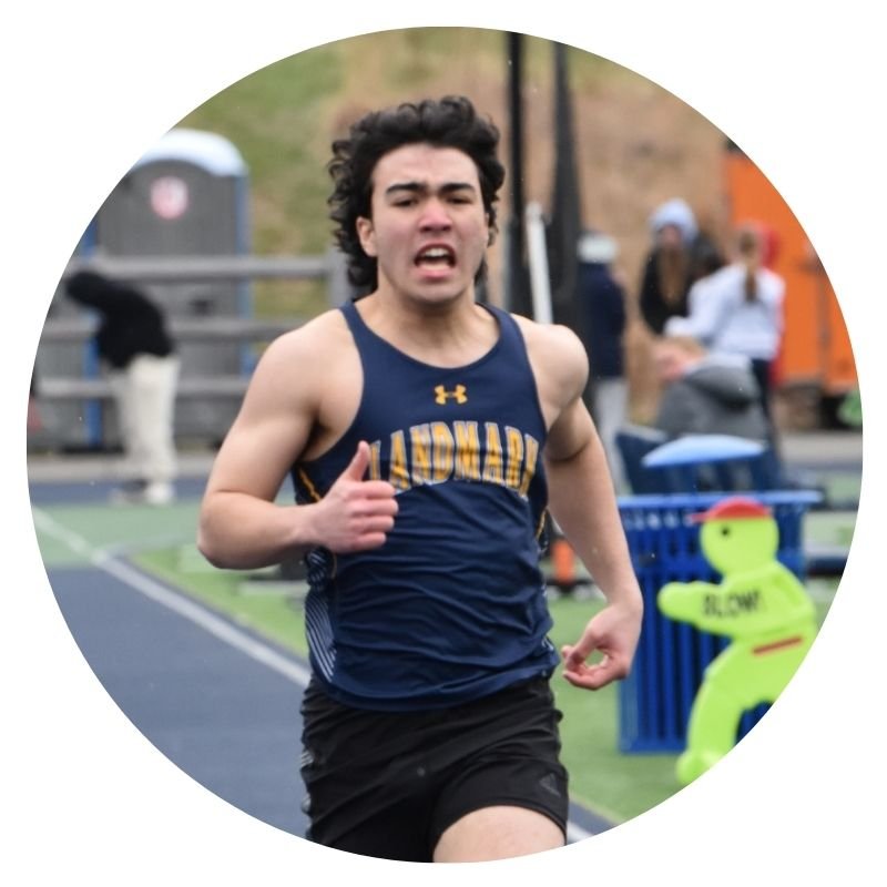 Sam running for track